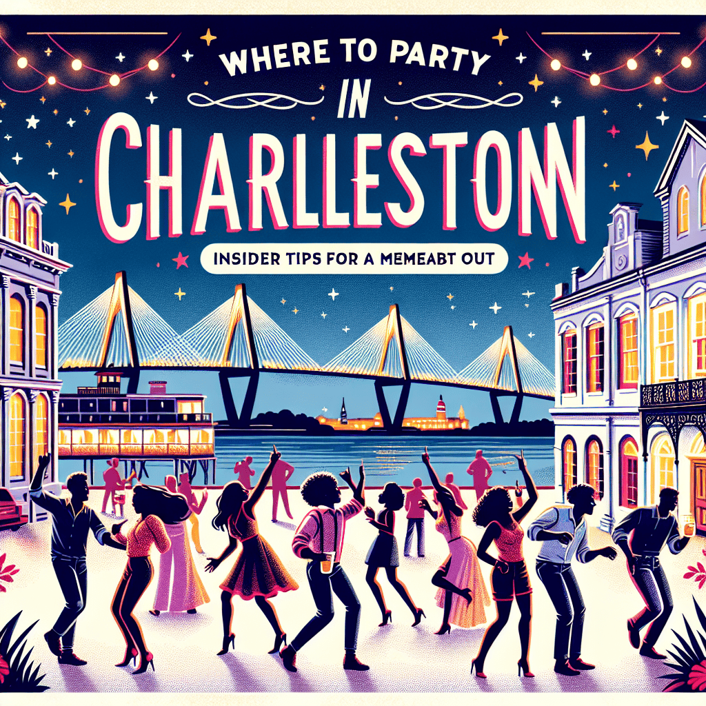 Where to Party in Charleston: Insider Tips for a Memorable Night Out