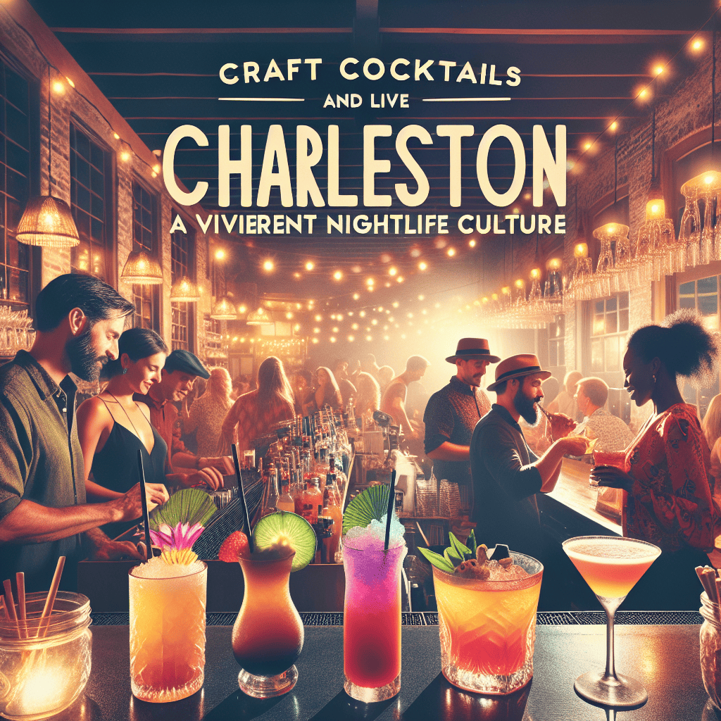 Craft Cocktails and Live Music: Charleston’s Vibrant Nightlife Culture