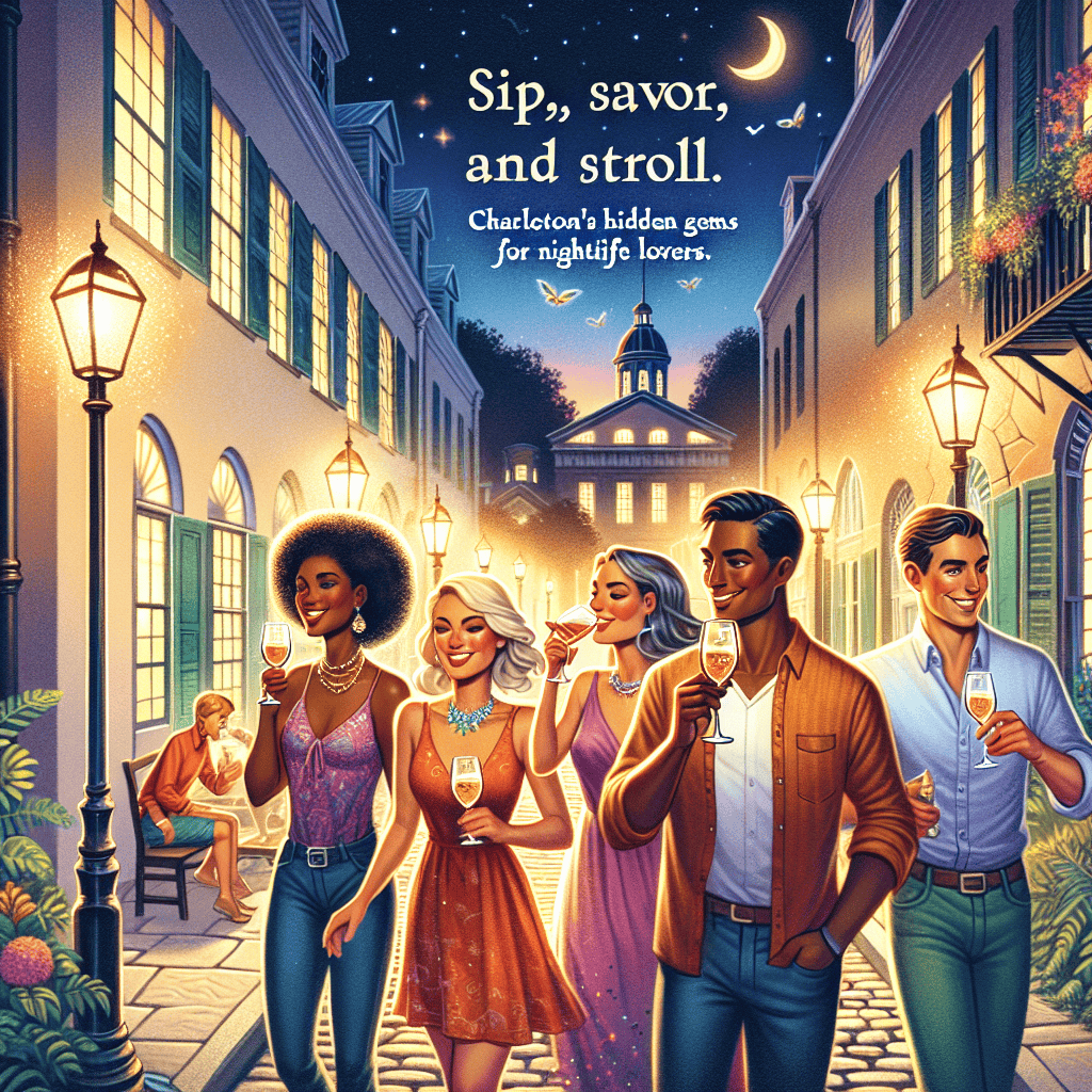 Sip, Savor, and Stroll: Charleston’s Hidden Gems for Nightlife Lovers