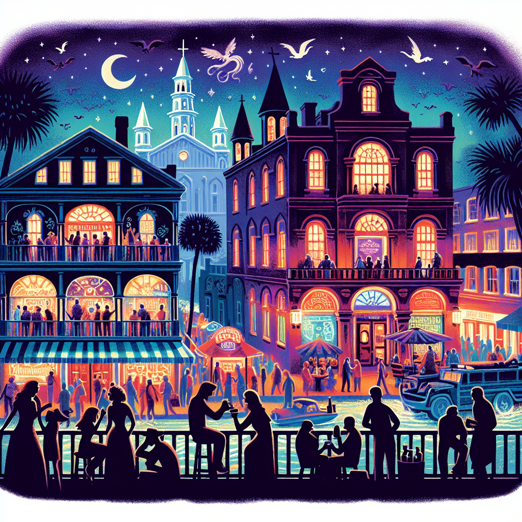 Ghost Tours and Gritty Bars: The Unique Nightlife of Charleston